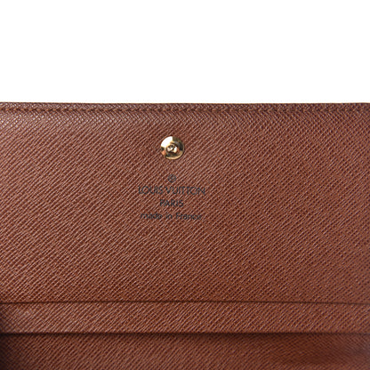 Louis Vuitton Monogram Porte-Monnaie Tresor Wallet 5 of 6