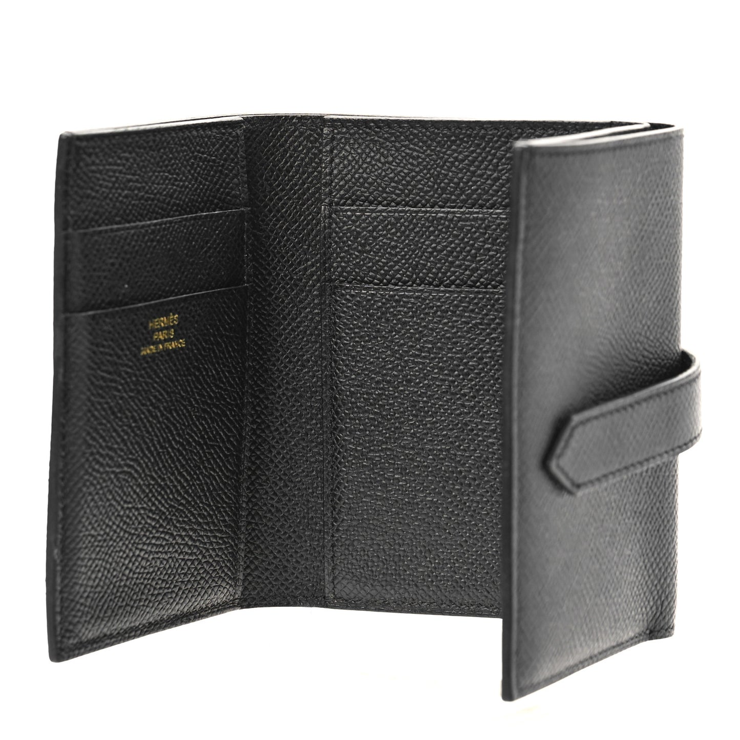 Epsom Tri-Fold Compact Bearn Wallet Black