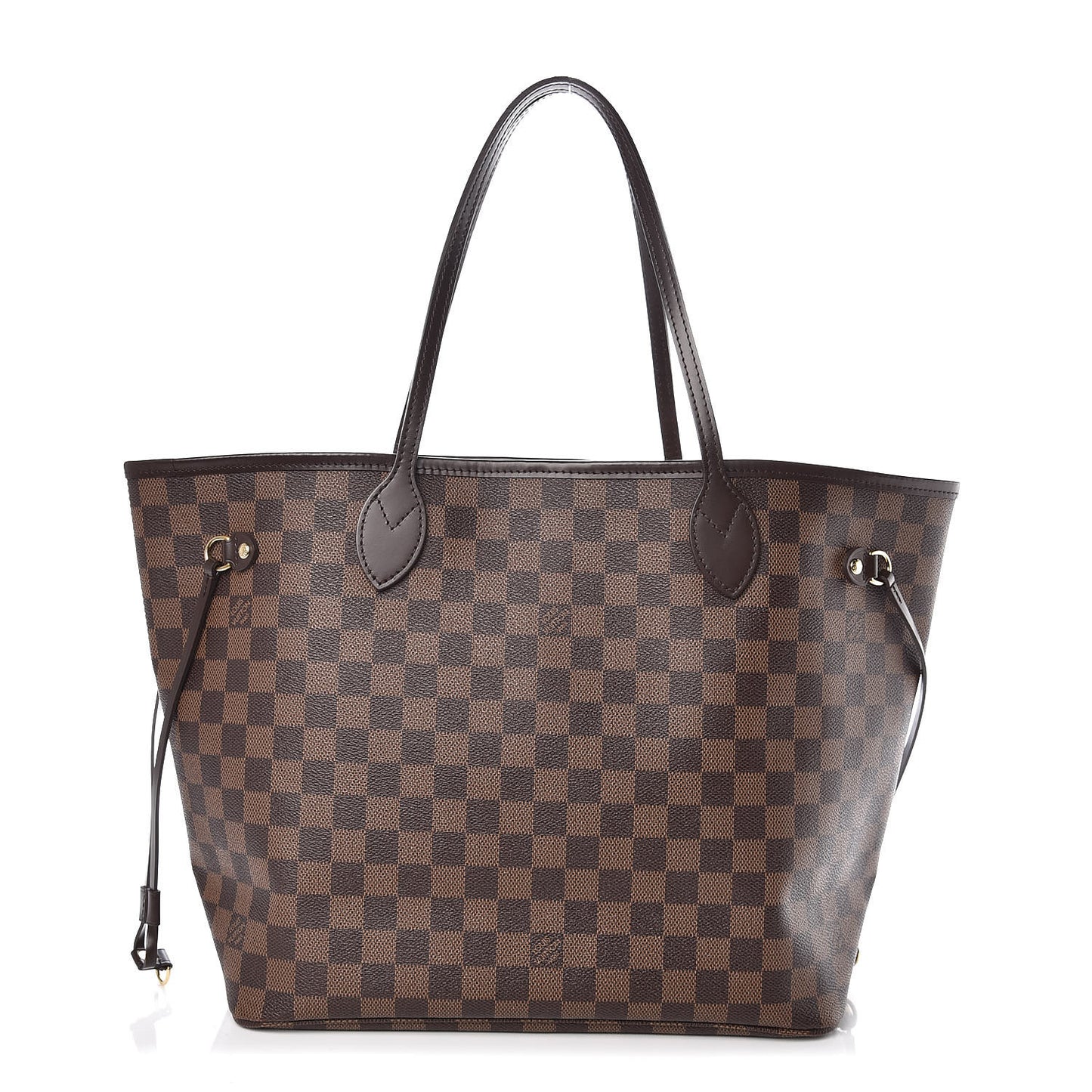 Damier Ebene Neo Neverfull MM Rose Ballerine