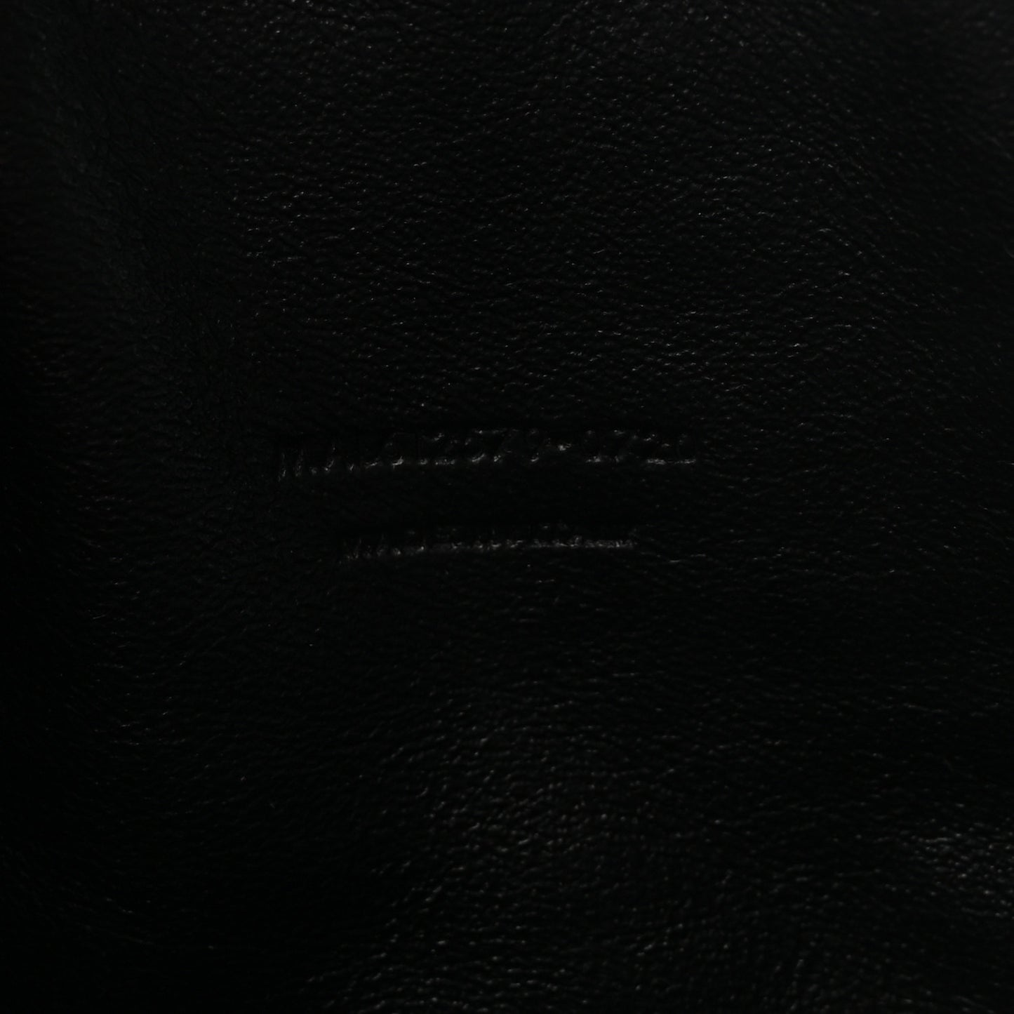 Grain De Poudre Matelasse Monochrome Monogram Mini Lou Camera Bag Black