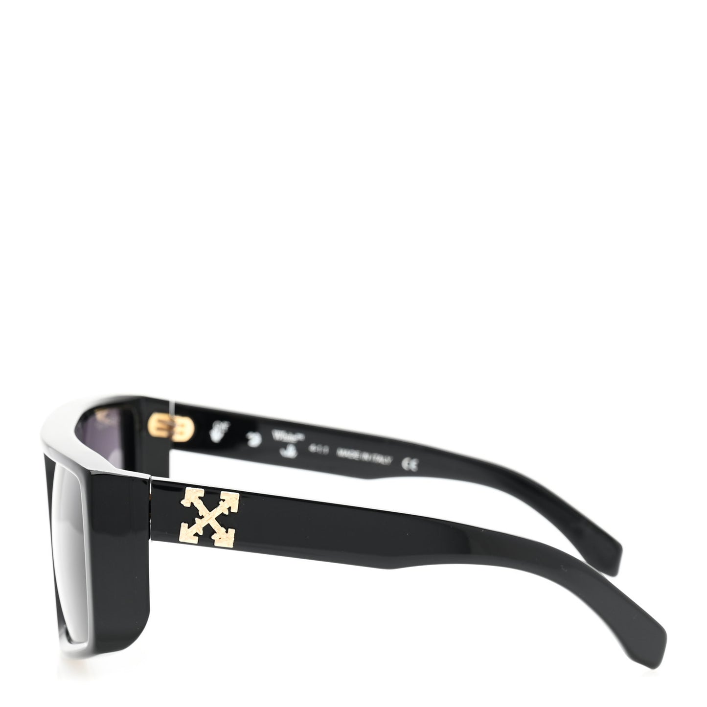 Acetate Alps Shield Sunglasses OERI004 Black