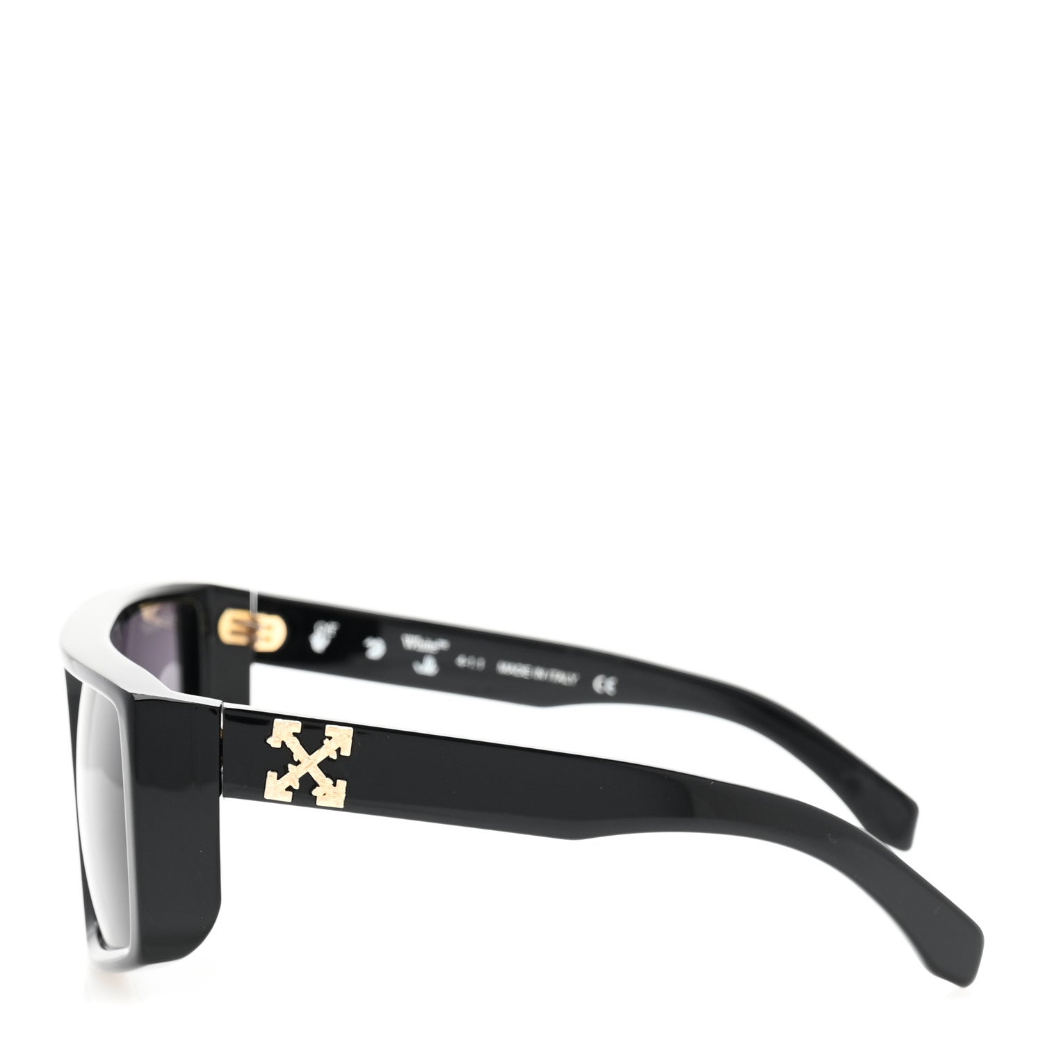 Off-White Acetate Alps Shield Sunglasses OERI004 Black 3 of 8