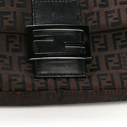 Fendi Zucchino Mini Baguette Brown 10 of 13