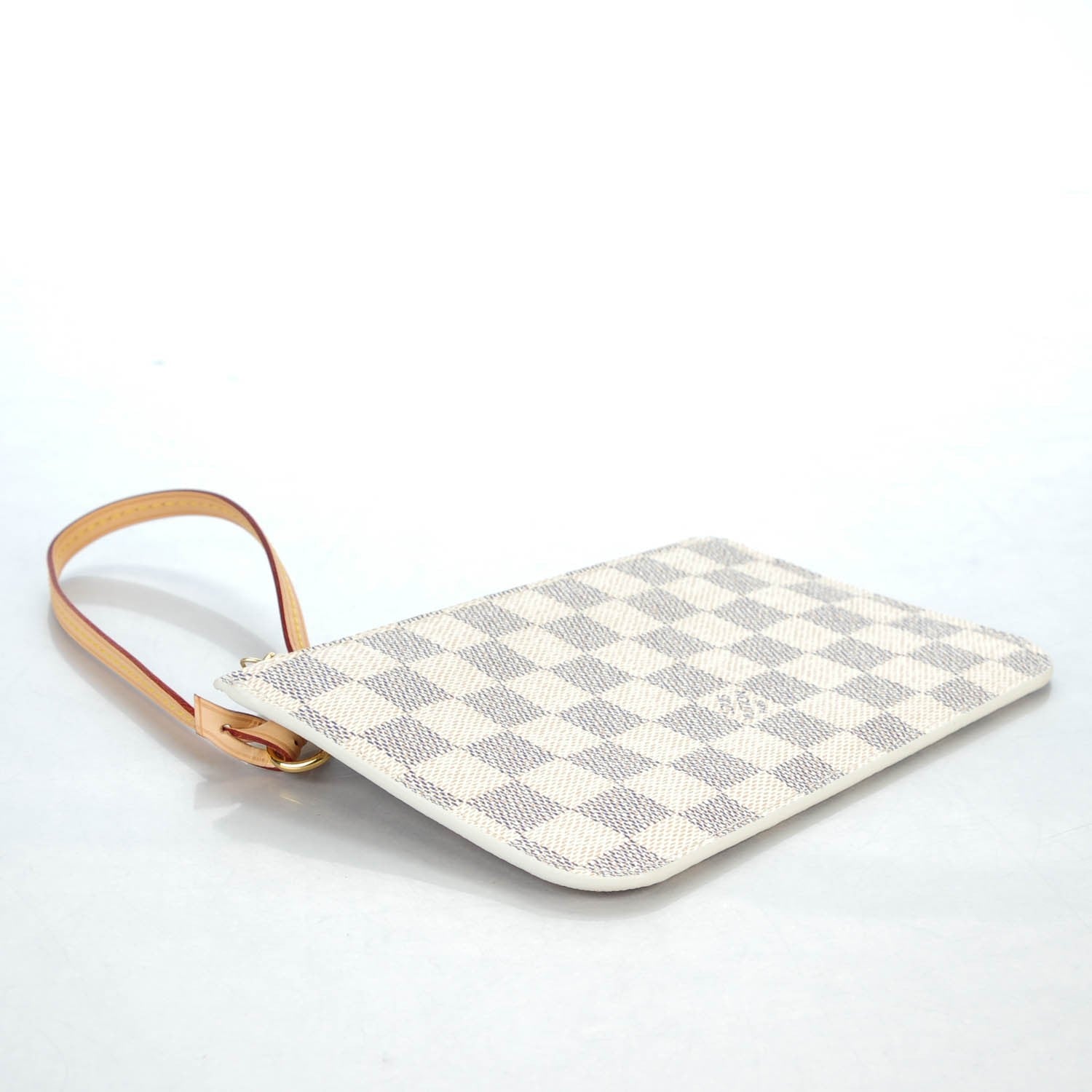 Louis Vuitton Damier Azur Neverfull PM Pochette 4 of 7