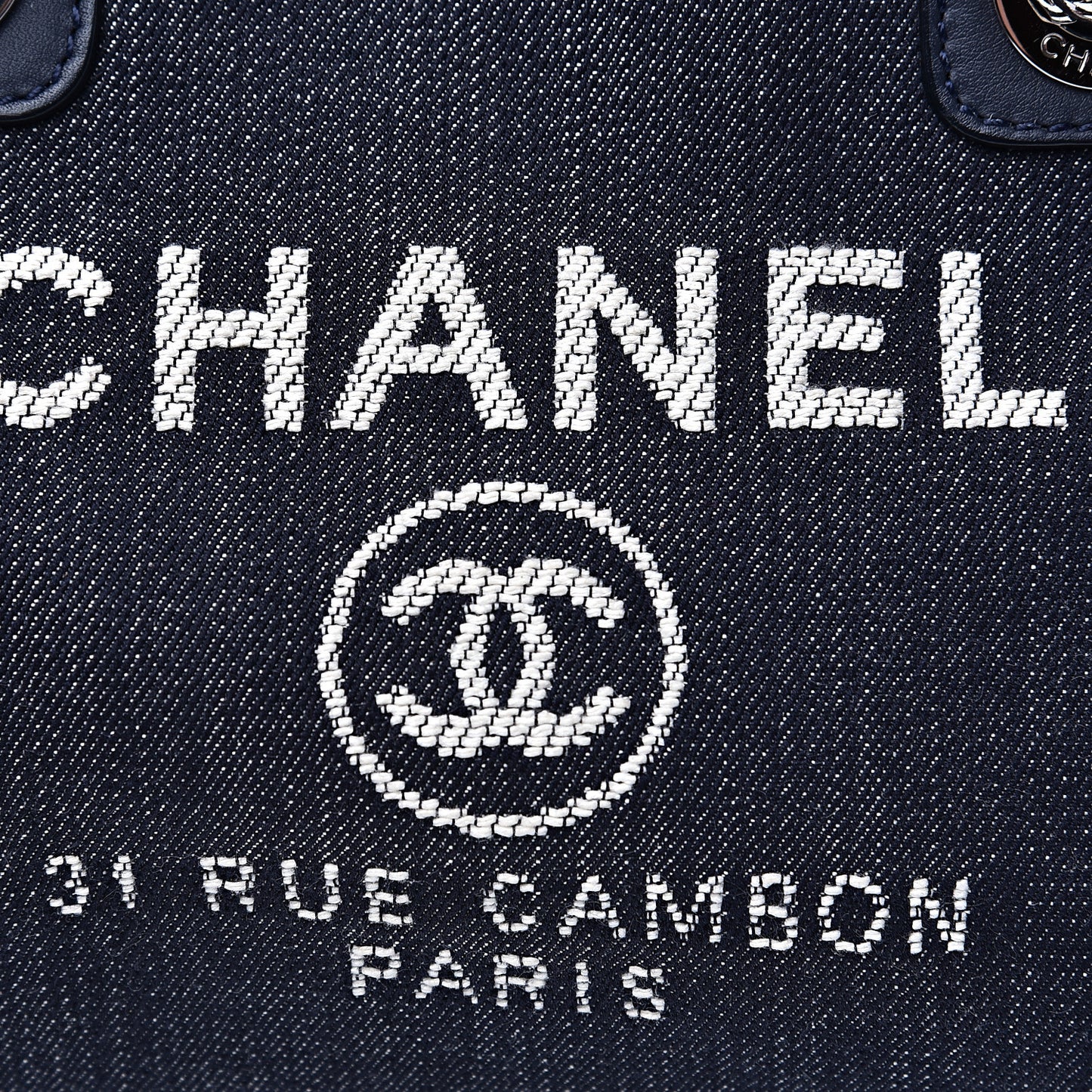 Denim Deauville Bowling Bag Dark Blue