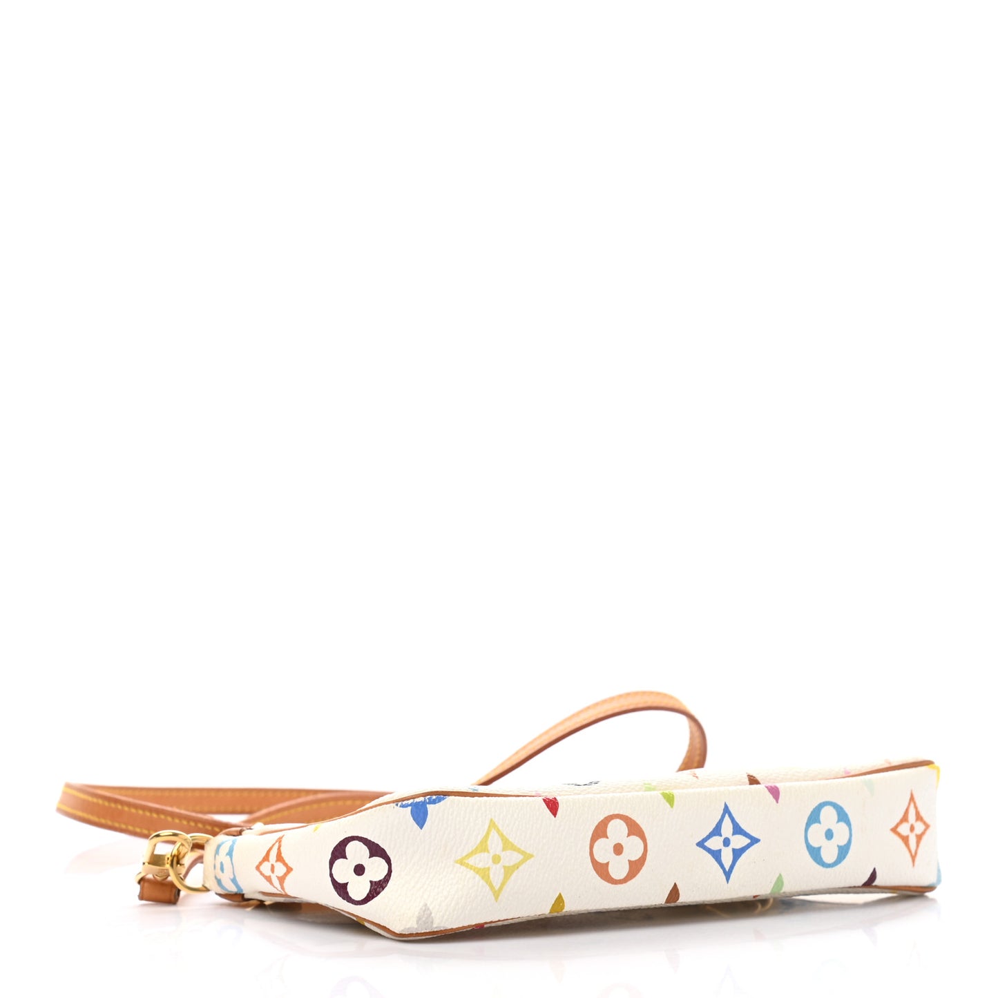 Monogram Multicolor Pochette Accessories White Long Strap
