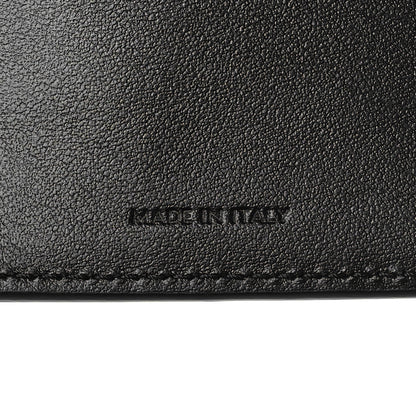 Celine Shiny Smooth Lambskin Small Triomphe Wallet Black 9 of 10