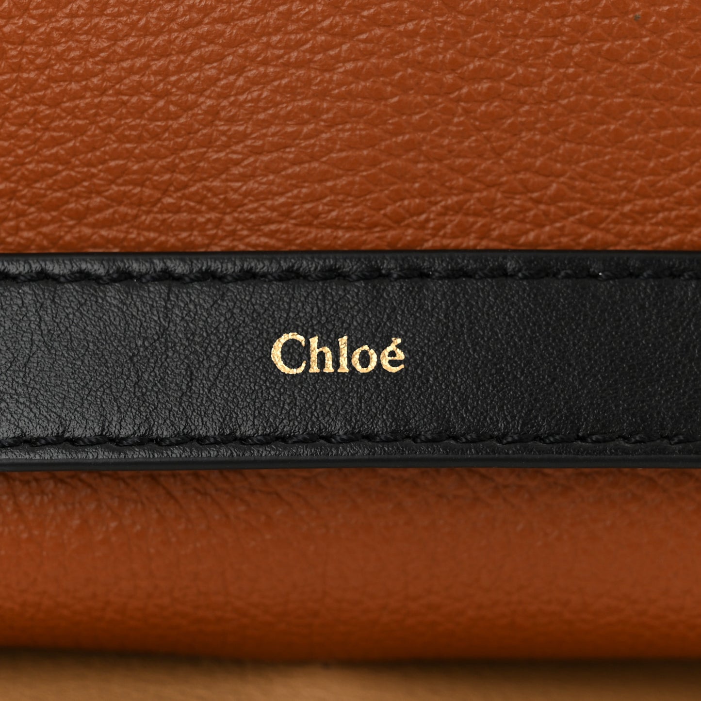 Grained Calfskin Medium Penelope Shoulder Bag Milky Brown