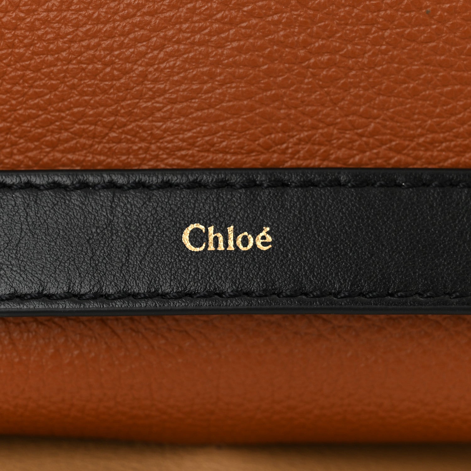 Chloe Grained Calfskin Medium Penelope Shoulder Bag Milky Brown 6 of 10