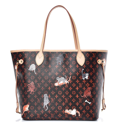 Louis Vuitton Catogram Neverfull MM Marron 1 of 11