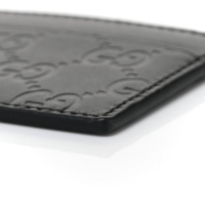 Gucci Guccissima Card Holder Black 7 of 8