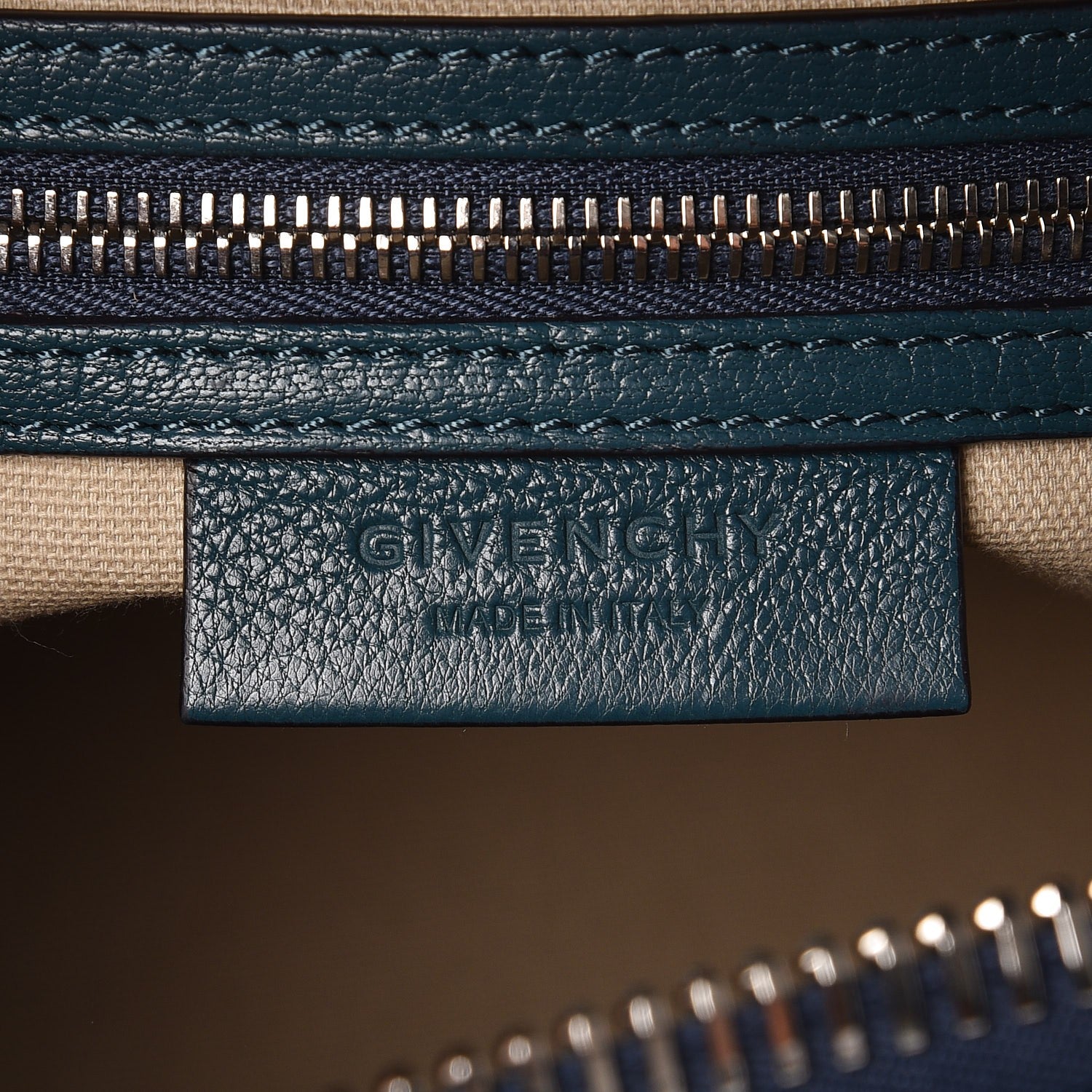 Givenchy Sugar Goatskin Small Antigona Prussian Blue 5 of 7
