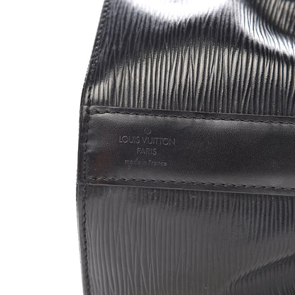 Louis Vuitton Epi Sac D'Epaule Black 6 of 9