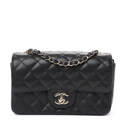 Chanel Caviar Quilted Mini Rectangular Flap Black 1 of 10