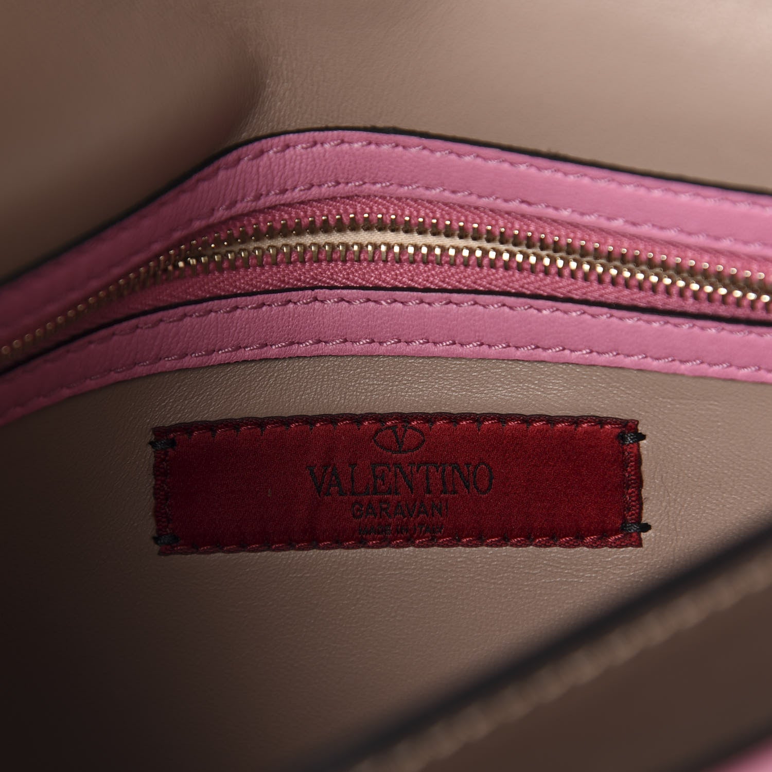 Valentino Garavani Nappa Rockstud Wristlet Clutch Ninphea 8 of 9