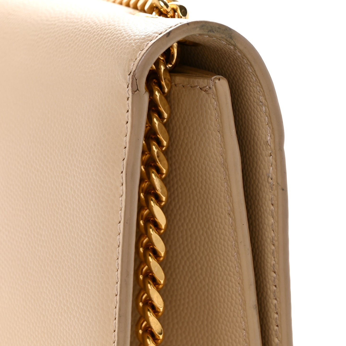 Grain De Poudre Medium Monogram Kate Satchel Nude Powder