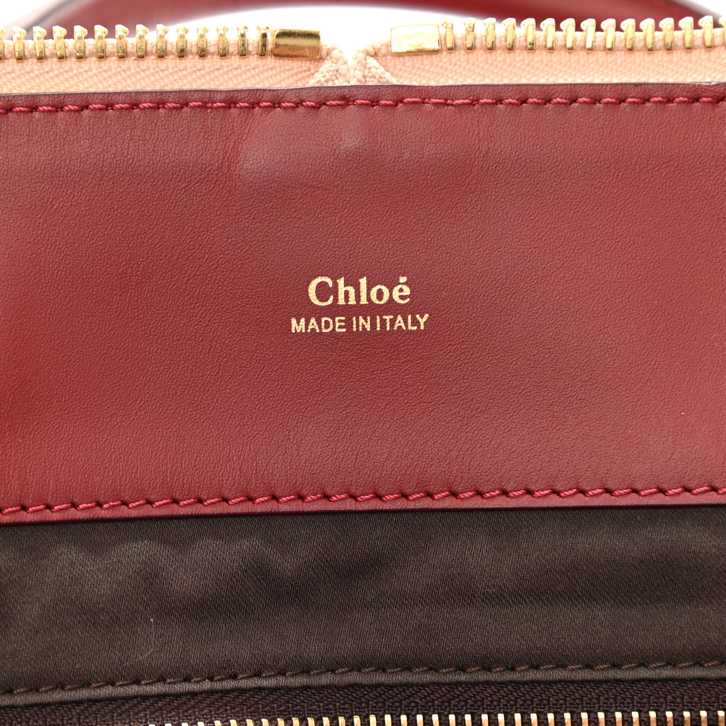 Smooth Calfskin Medium Baylee Tote Burgundy
