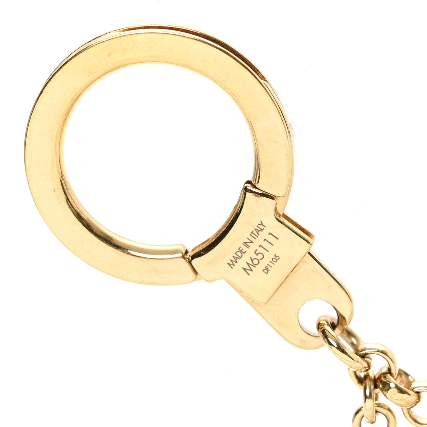 Fleur De Monogram Bag Charm Chain