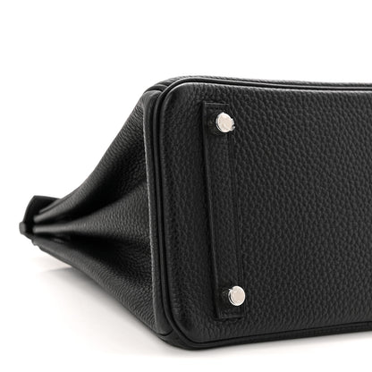 Hermes Togo Birkin 25 Black 9 of 11