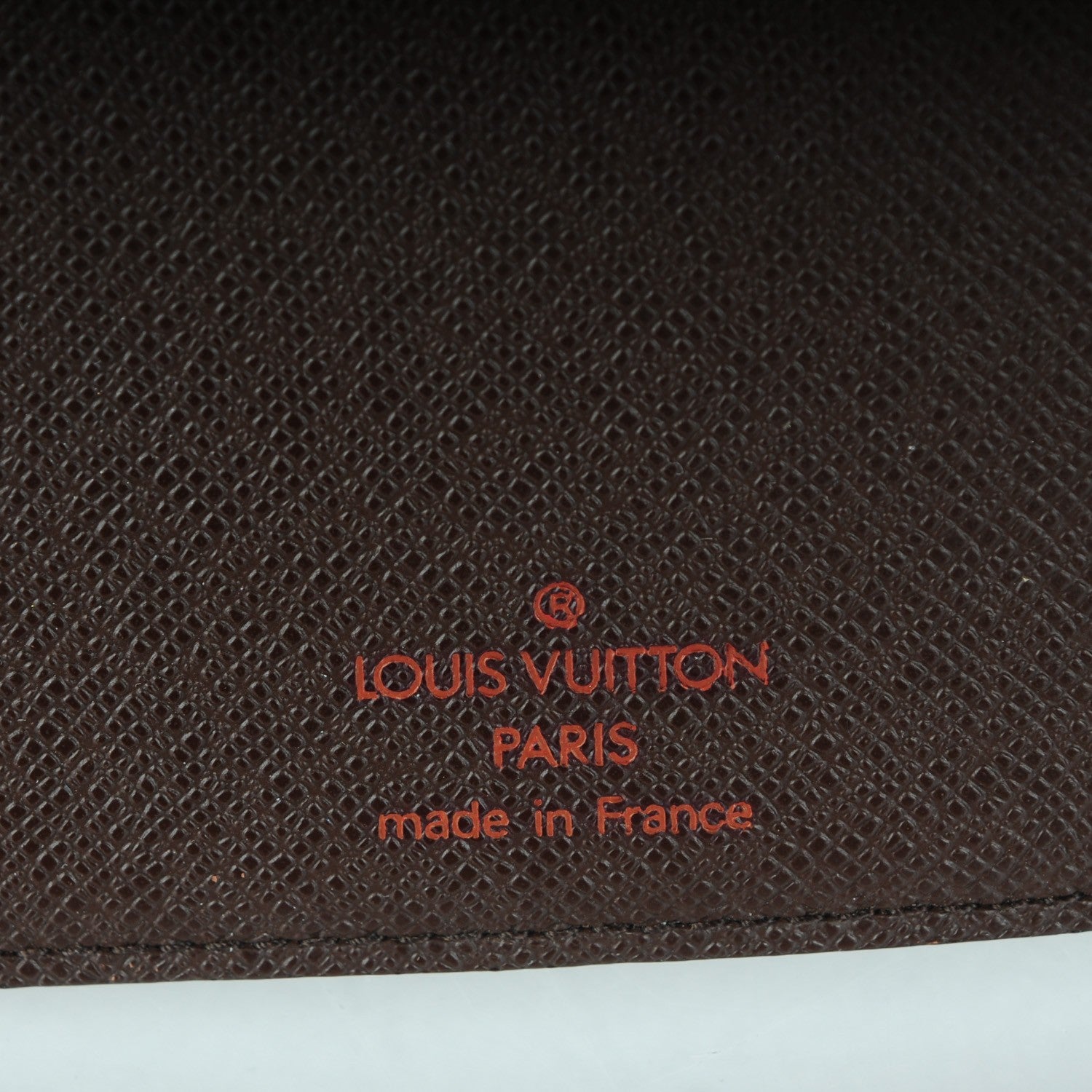 Louis Vuitton Damier Ebene Medium Ring Agenda Cover 6 of 7