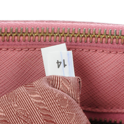Prada Saffiano Medium Galleria Double Zip Tote Geranio 8 of 12