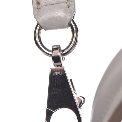 Hermes Tadelakt Kelly Sellier Guilloche 28 Gris Perle 34 of 36