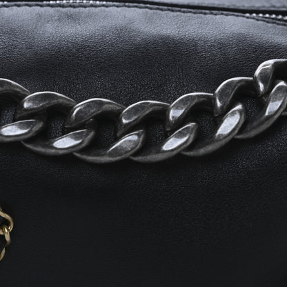 Chanel Calfskin Chain 20s Signature Hobo Black 8 of 12