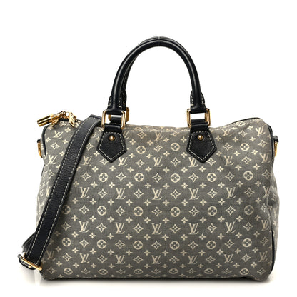 Louis Vuitton Monogram Idylle Speedy Bandouliere 30 Encre 1 of 9