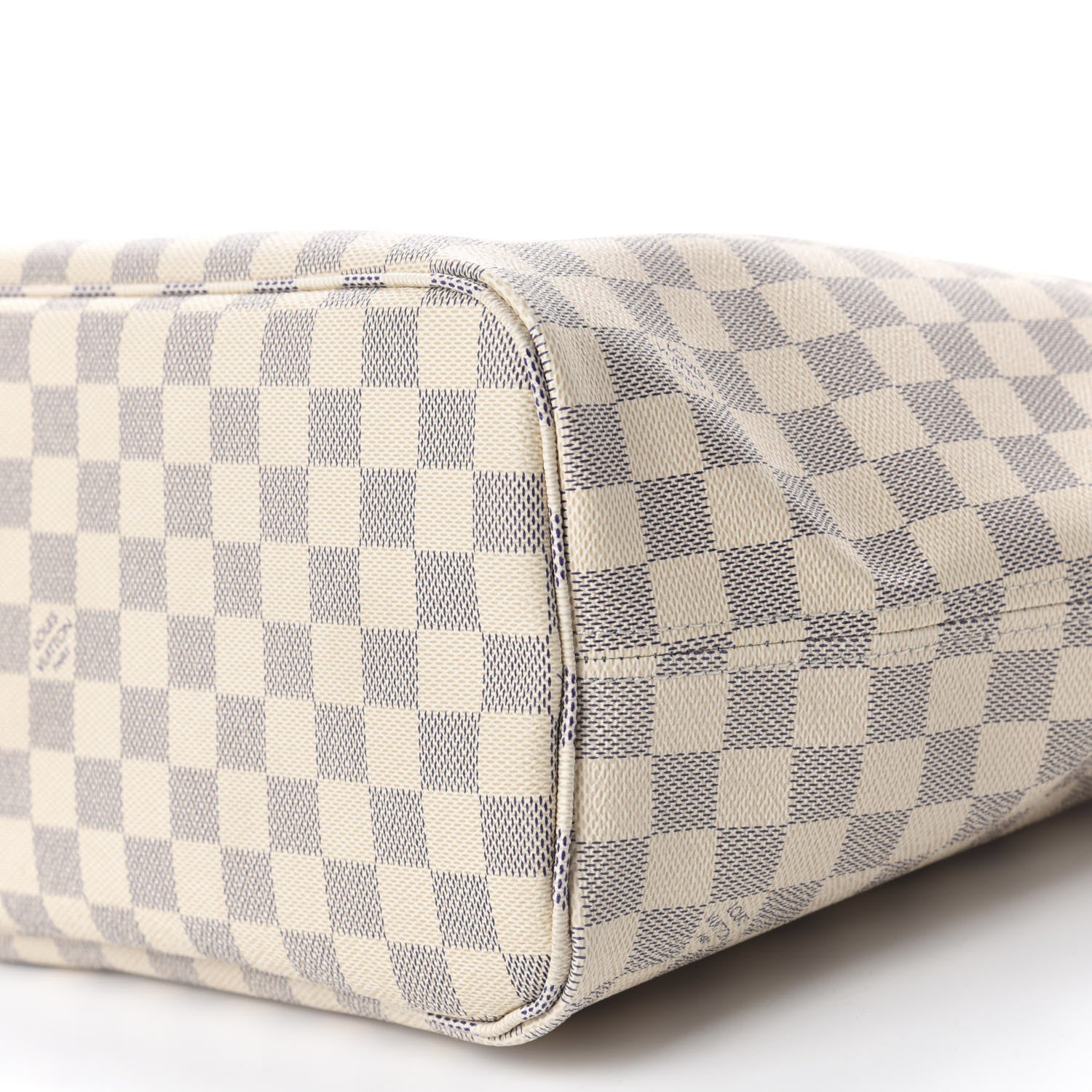 Louis Vuitton Damier Azur Neo Neverfull MM Rose Ballerine 7 of 12