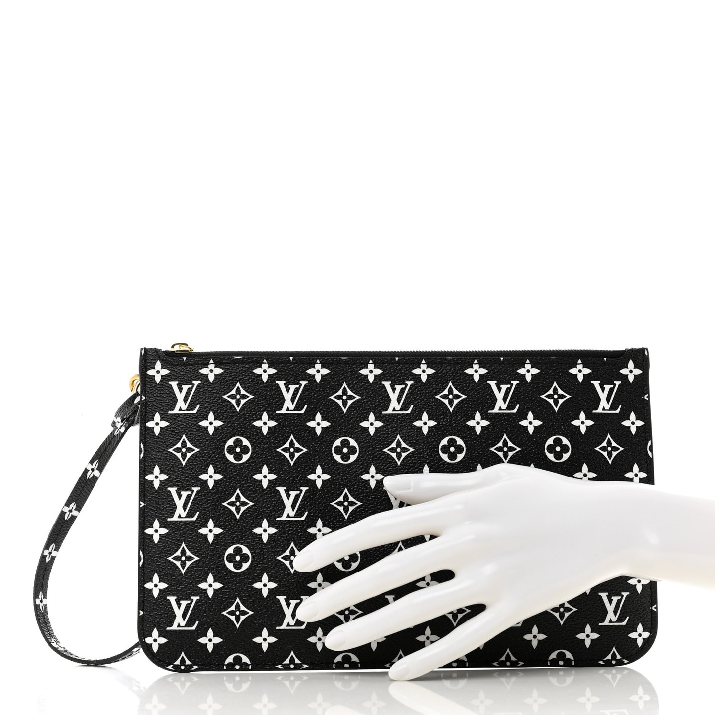 Monogram Giant Jungle Neverfull MM GM Pochette Black