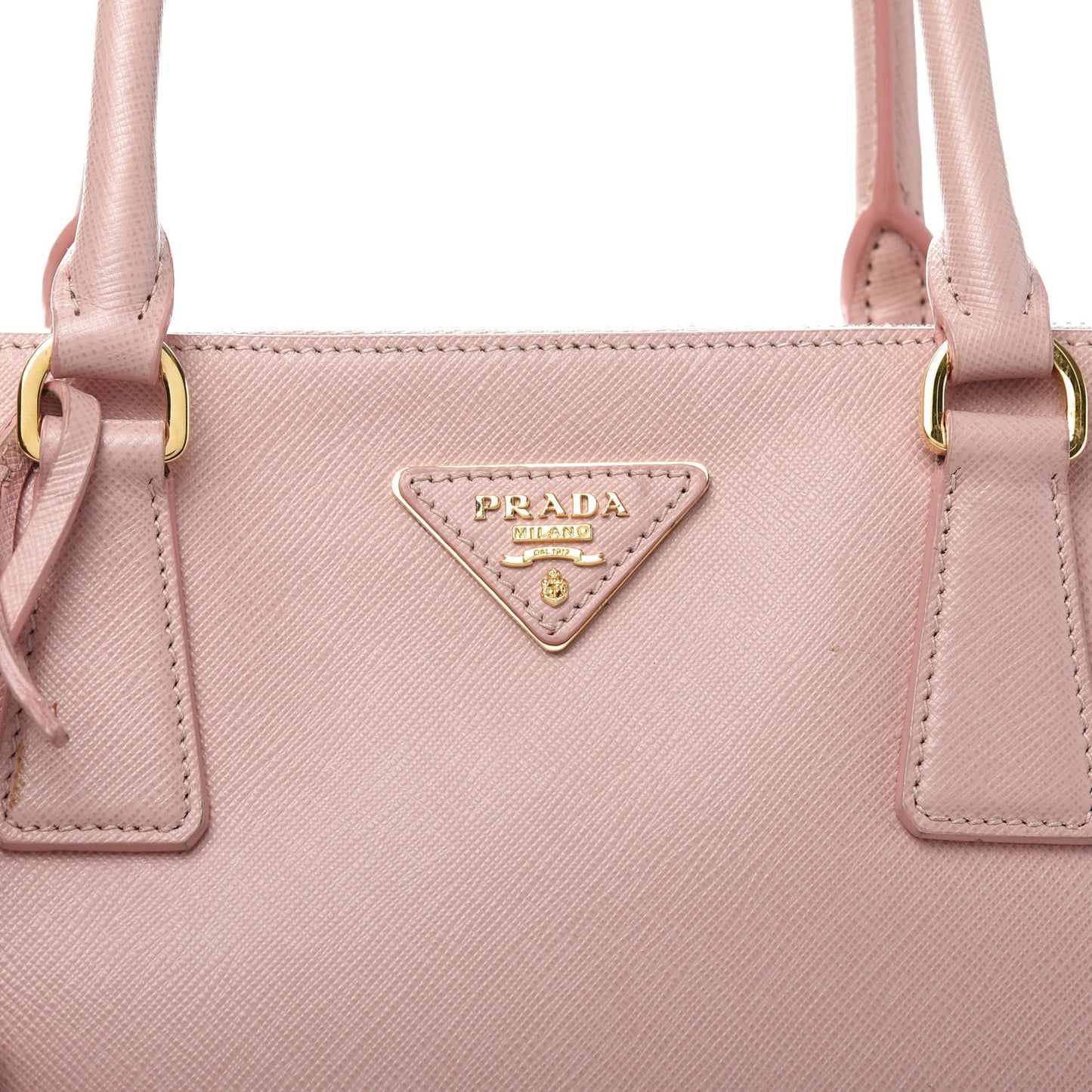 Saffiano Medium Galleria Double Zip Tote Orchidea