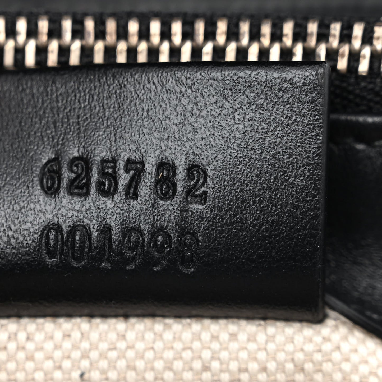 Calfskin GG Tennis Embossed Messenger Bag Black