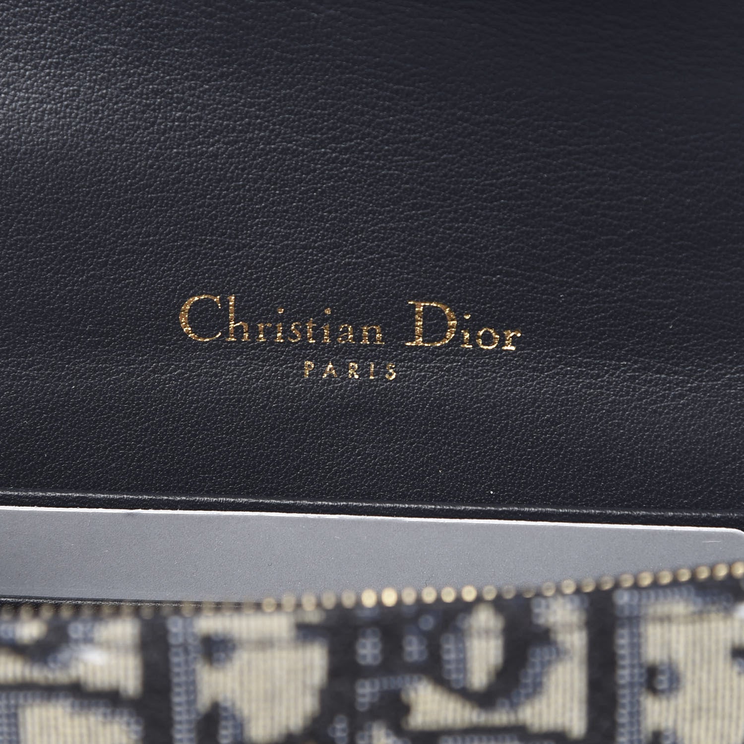 Christian Dior Oblique Saddle Belt Bag Blue 6 of 11
