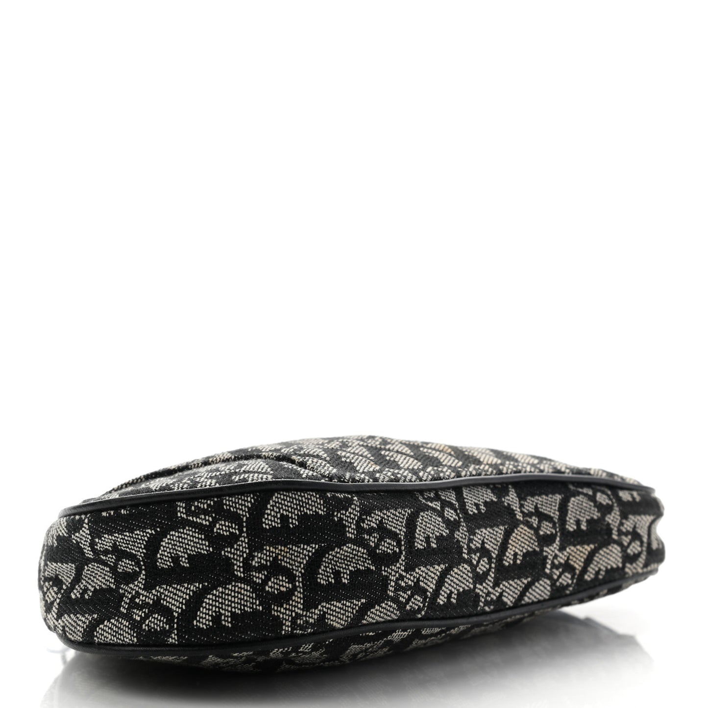 Monogram Mini Saddle Pochette Black