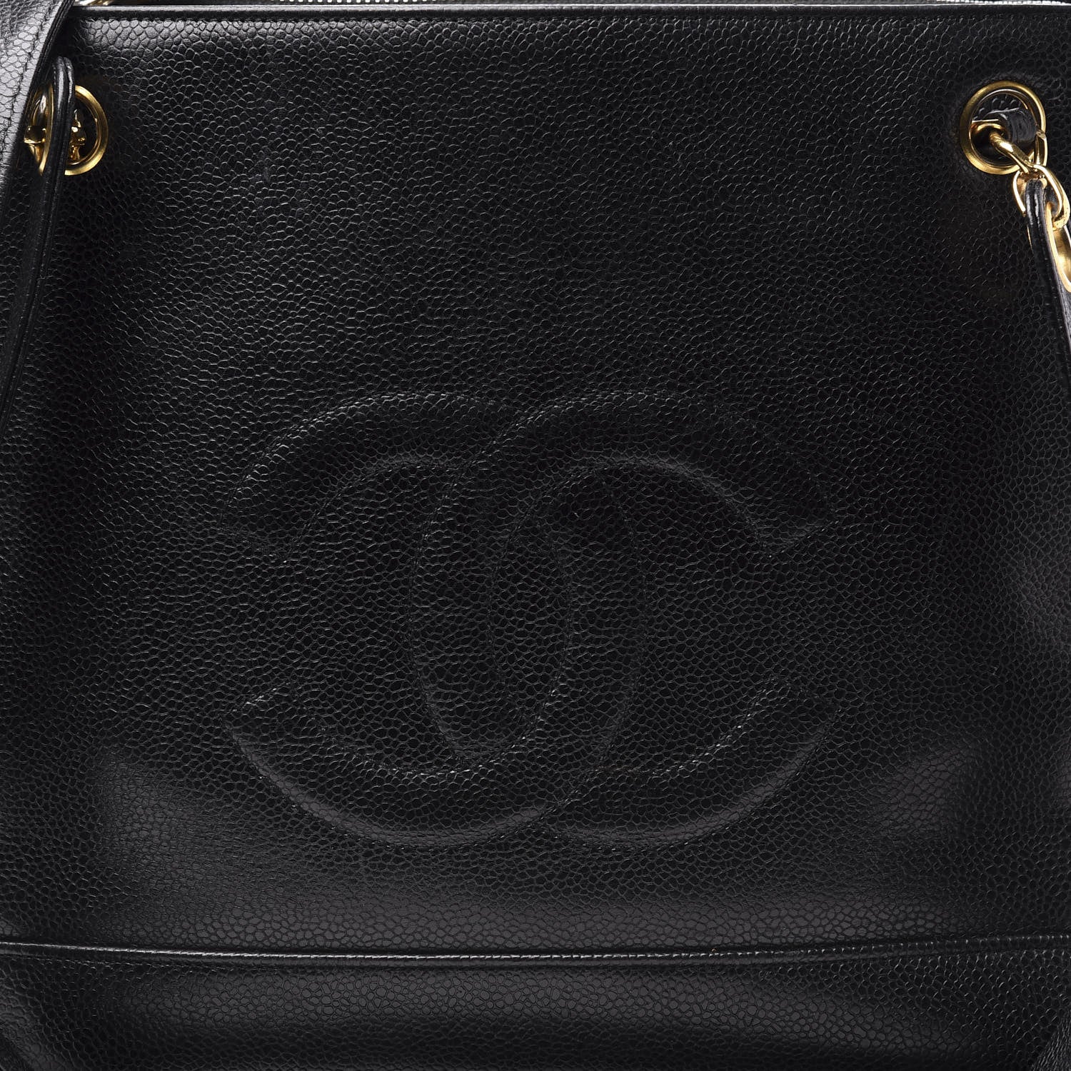 Chanel Lambskin CC Shoulder Bag Black 13 of 13