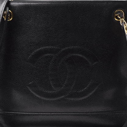 Chanel Lambskin CC Shoulder Bag Black 13 of 13