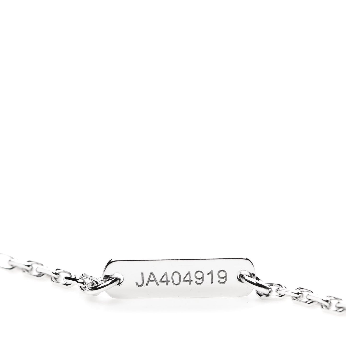 18K White Gold Diamond Mini Lotus Pendant Necklace