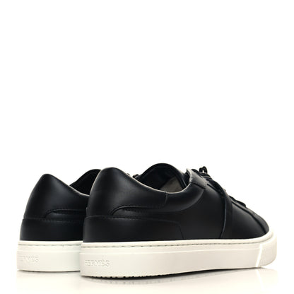 Hermes Calfskin Day Sneakers 39.5 Black 4 of 9