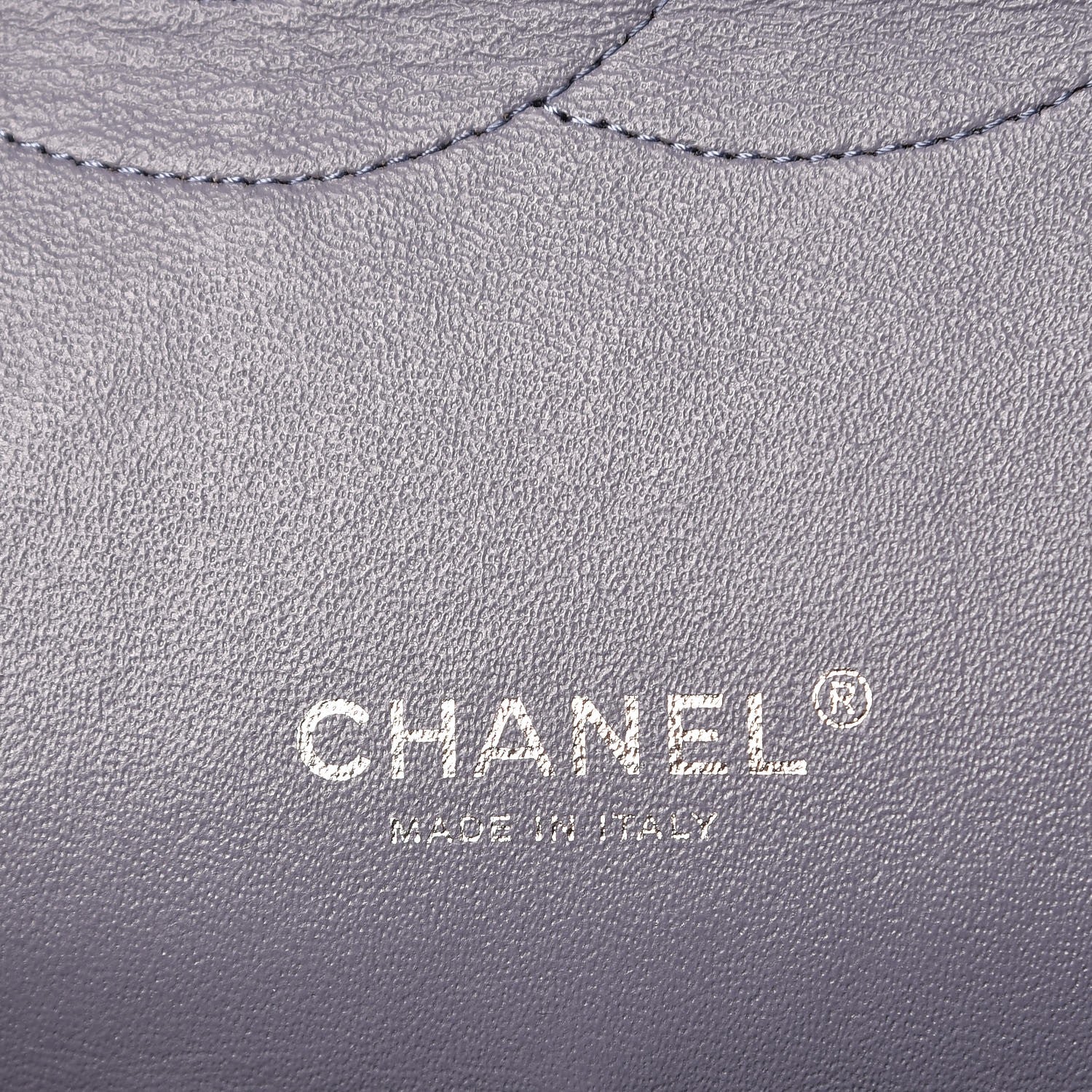 Chanel Lambskin Quilted Maxi Double Flap Grey 6 of 12