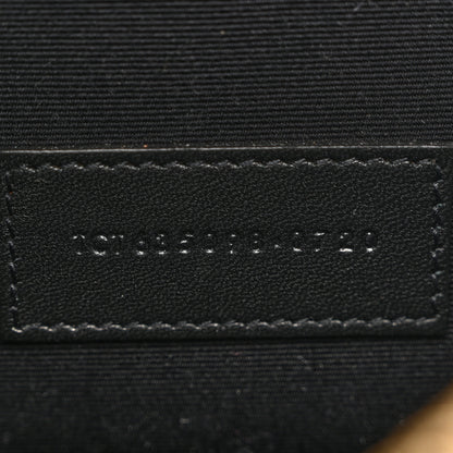 Saint Laurent Calfskin Zip Clutch Black 7 of 7