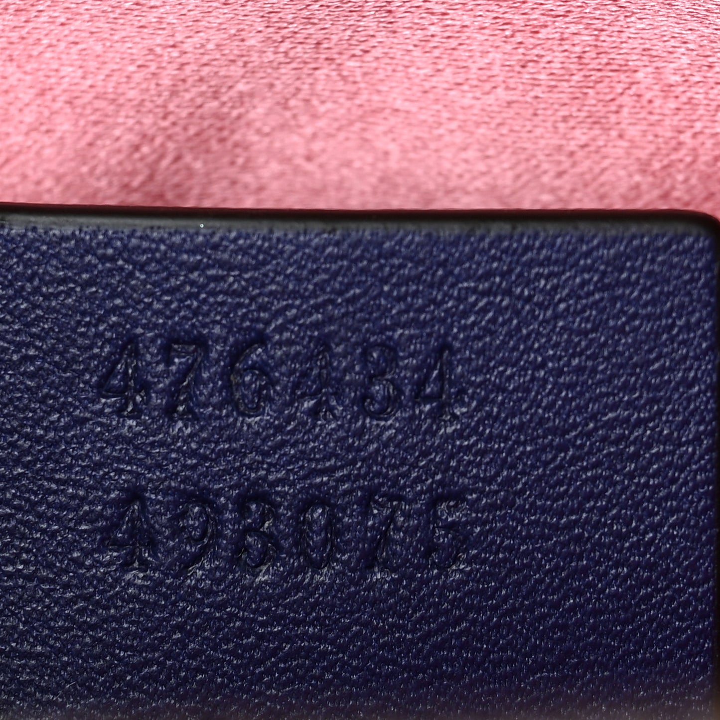 Velvet Matelasse GG Marmont Belt Bag 95 38 Cobalt Blue