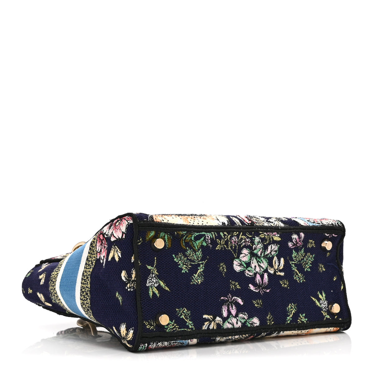 Canvas D-Constellation Embroidered Medium Lady D-Lite Bleu Multicolor