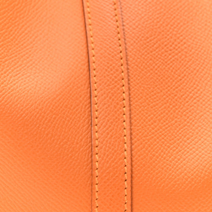Hermes Epsom Tressage De Cuir Picotin Lock 22 MM Abricot Rose Azalee Gold 7 of 9