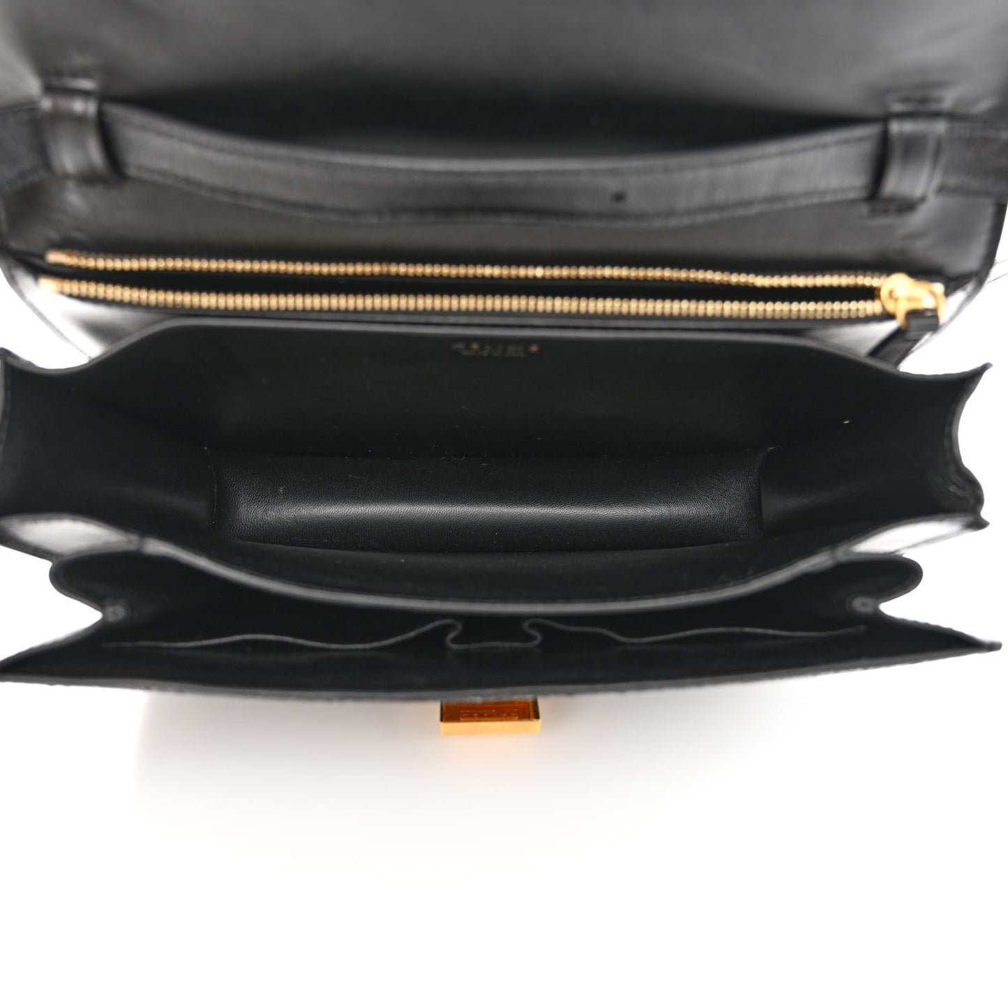 Stingray Medium Classic Box Flap Bag Black