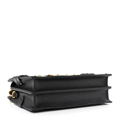 Louis Vuitton Epi Trunk Clutch Black 4 of 9