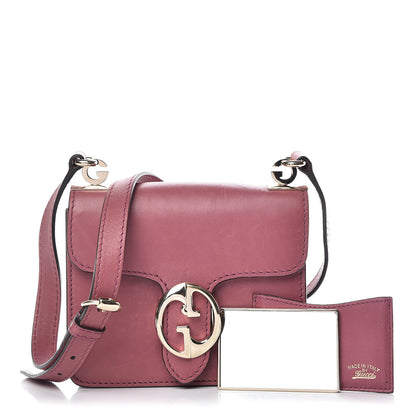 Gucci Calfskin Small 1973 Shoulder Flap Bag Peonia Flower 3 of 20