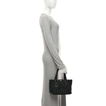 Gucci Monogram Small Abbey Tote Black 2 of 10