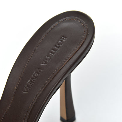 Bottega Veneta Nappa Matelasse Padded Mule Sandals 38 Chocolate 8 of 12