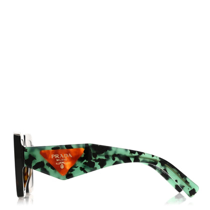 Prada Acetate Symbole Sunglasses SPR 23Y Red Tortoise 3 of 6