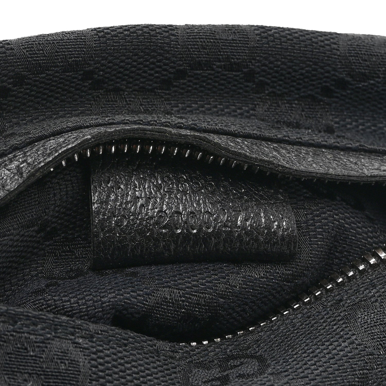 Gucci GG Monogram Double Pocket Belt Bag Black 7 of 9